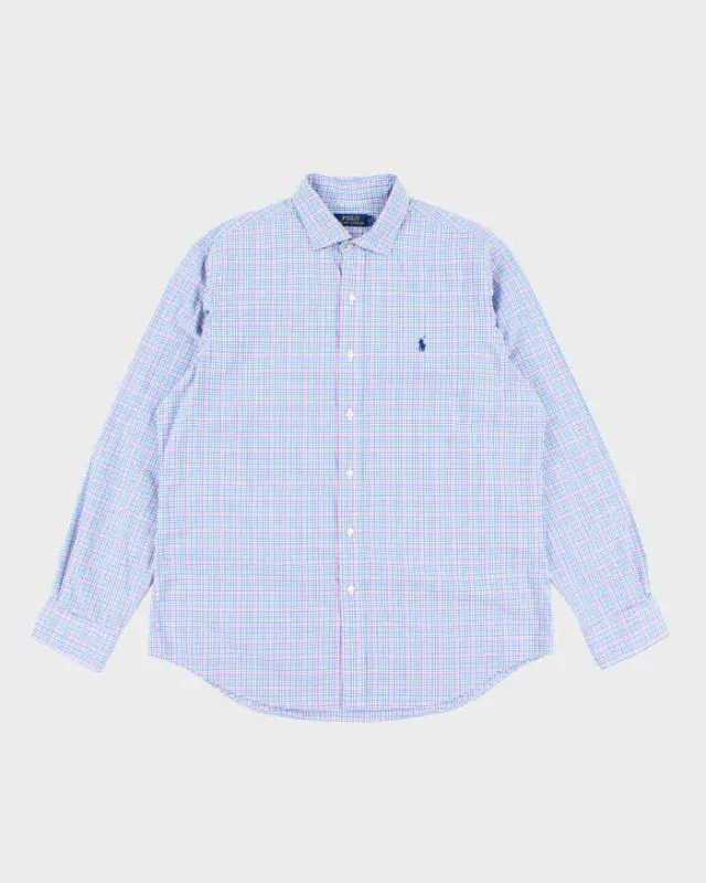 Vintage Ralph Lauren Checked Long Sleeve Shirt - L sold by Rokit
