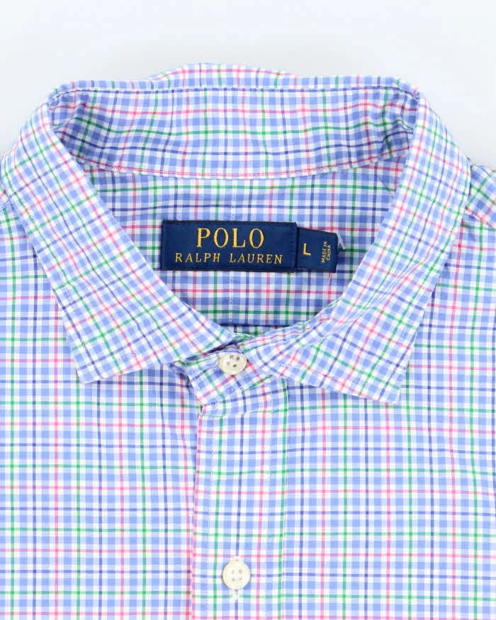 Vintage Ralph Lauren Checked Long Sleeve Shirt - L sold by Rokit product image thumbnail 5