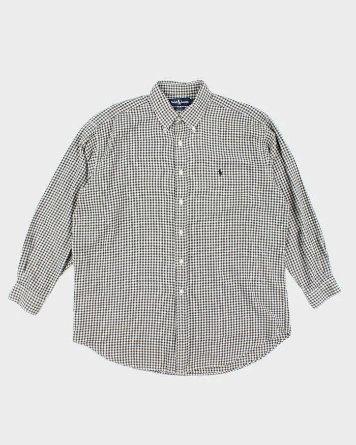 Vintage Ralph Lauren Brushed Cotton Long Sleeve Shirt - L sold by Rokit
