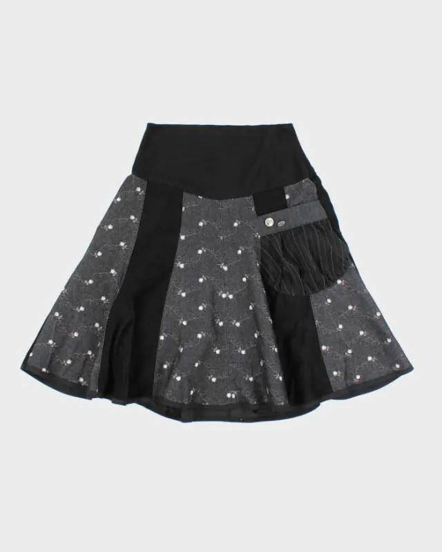 Vintage Y2k 00s Kollontai Patchwork Skirt - XS sold by Rokit