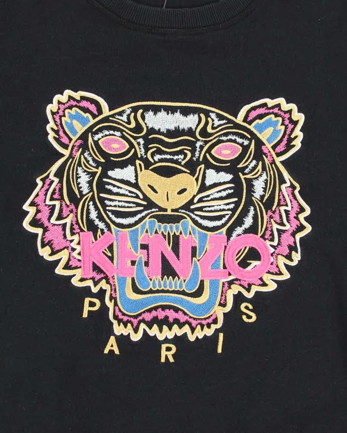 Vintage 2000's Women's Kenzo Embroidered Tiger Sweatshirt - L sold by Rokit product image thumbnail 3