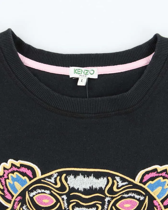 Vintage 2000's Women's Kenzo Embroidered Tiger Sweatshirt - L sold by Rokit product image thumbnail 5