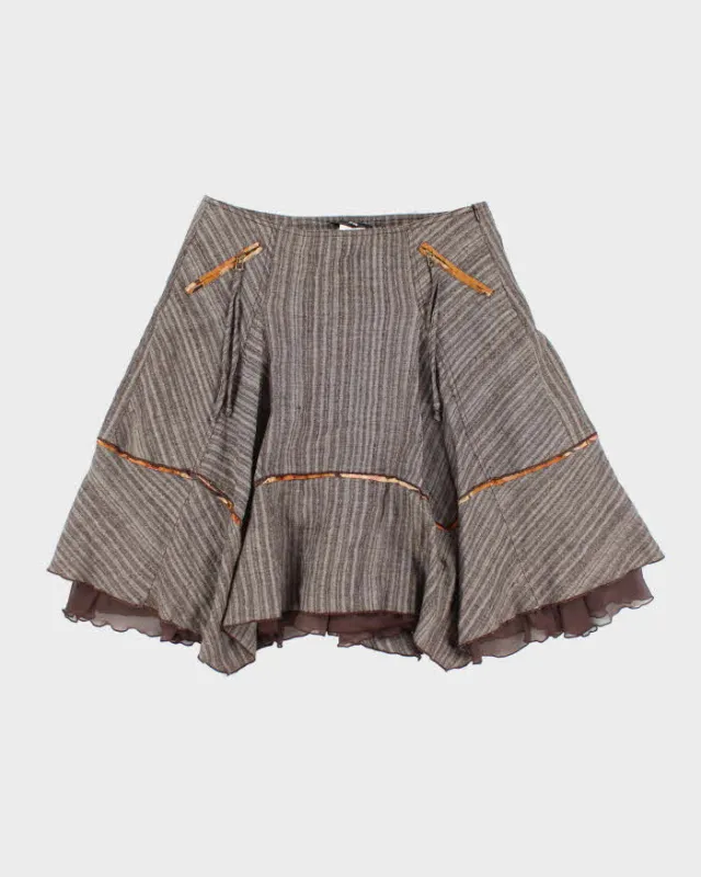Vintage Y2k 00s Kapalua Wool Blend Skirt - S sold by Rokit