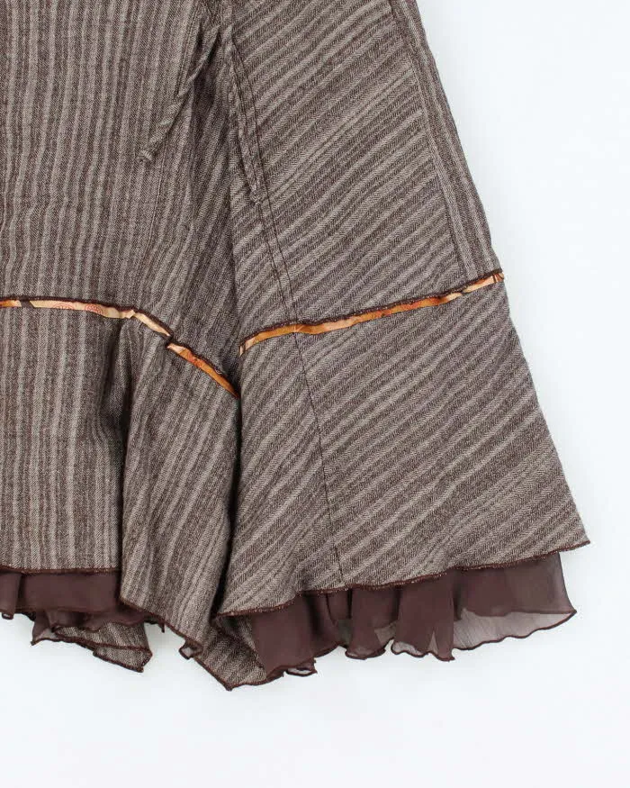 Vintage Y2k 00s Kapalua Wool Blend Skirt - S sold by Rokit product image thumbnail 4