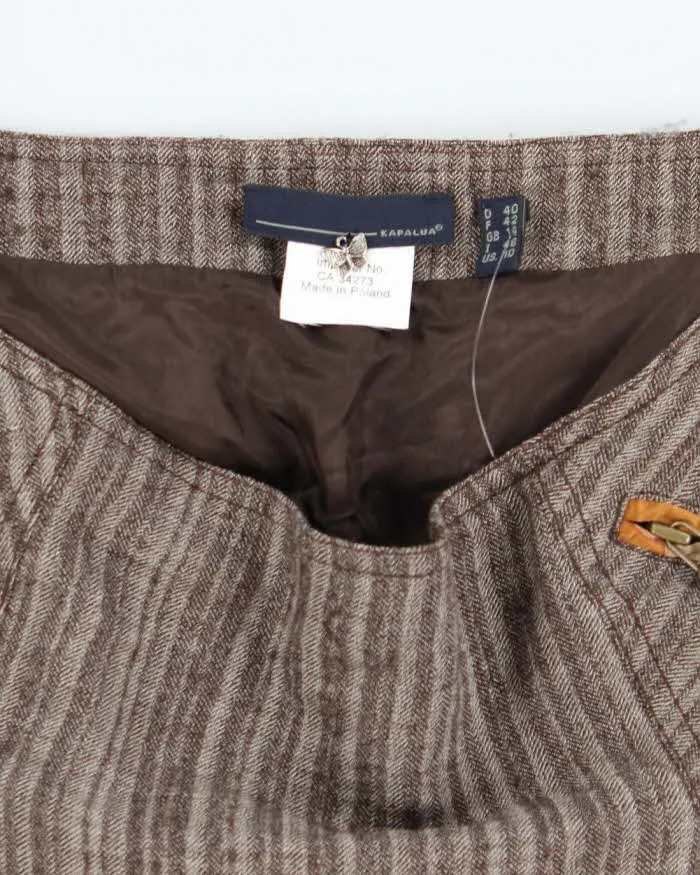 Vintage Y2k 00s Kapalua Wool Blend Skirt - S sold by Rokit product image thumbnail 5