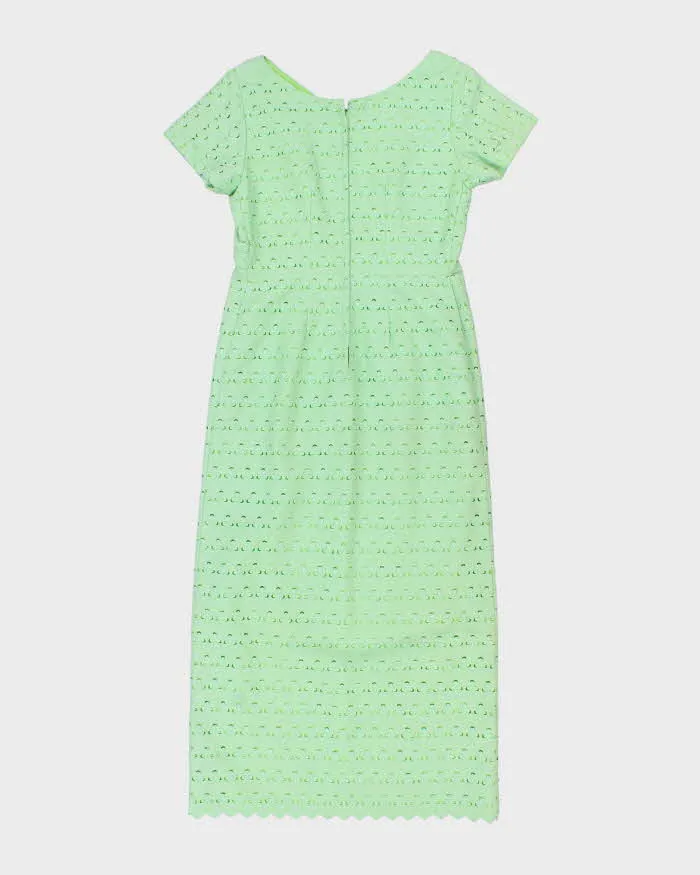 Vintage 60s Green Embroidered Dress - M sold by Rokit product image thumbnail 2