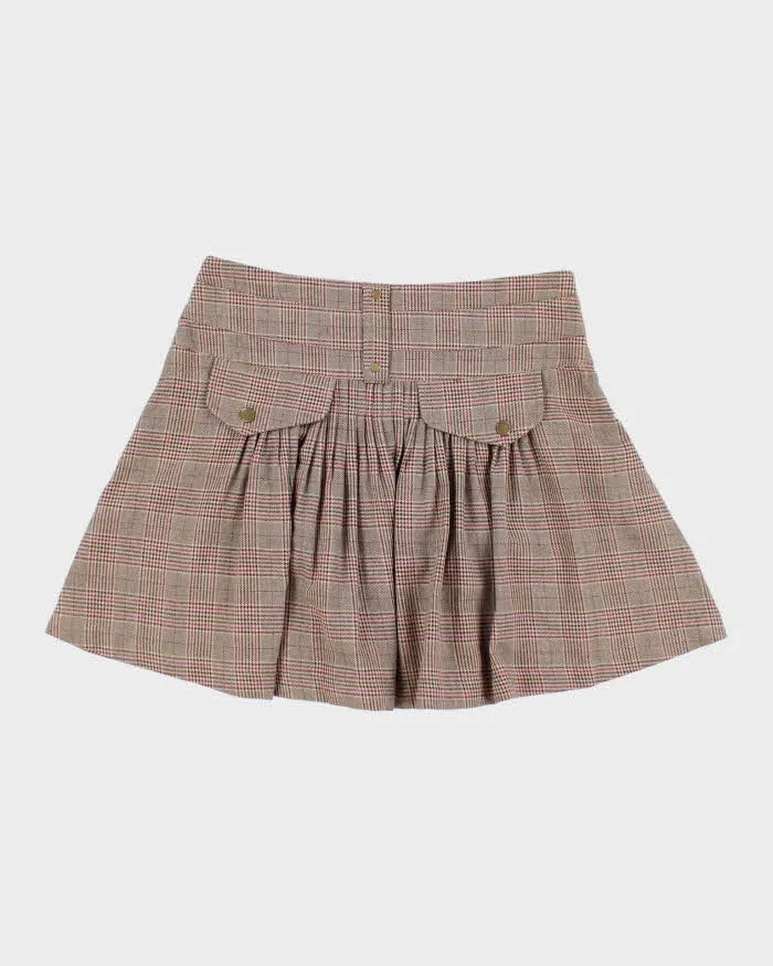 Vintage Y2k 00s Oxygen Checked Mini Skirt - S sold by Rokit product image thumbnail 2