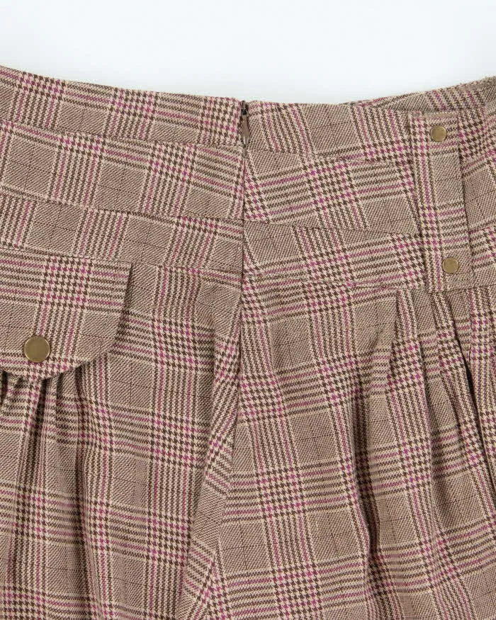 Vintage Y2k 00s Oxygen Checked Mini Skirt - S sold by Rokit product image thumbnail 4