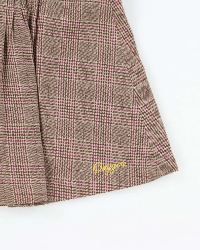 Vintage Y2k 00s Oxygen Checked Mini Skirt - S sold by Rokit product image thumbnail 3