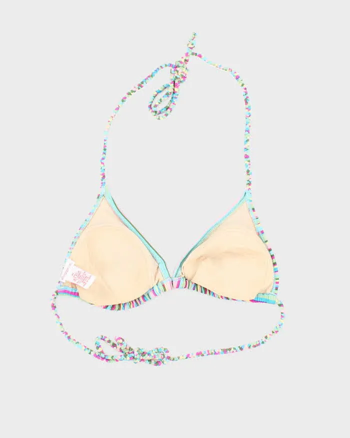 Vintage 90s Xhilaration Stripe Bikini Top - XL sold by Rokit product image thumbnail 2