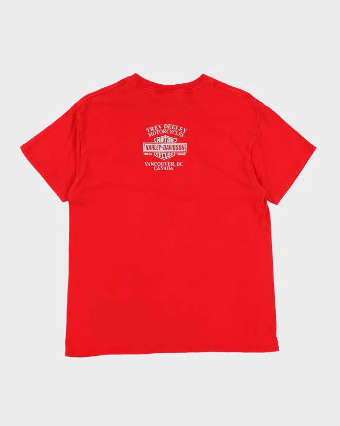 Vintage 2000's Harley Davidson Spell Out Graphic T-Shirt - M sold by Rokit product image thumbnail 2