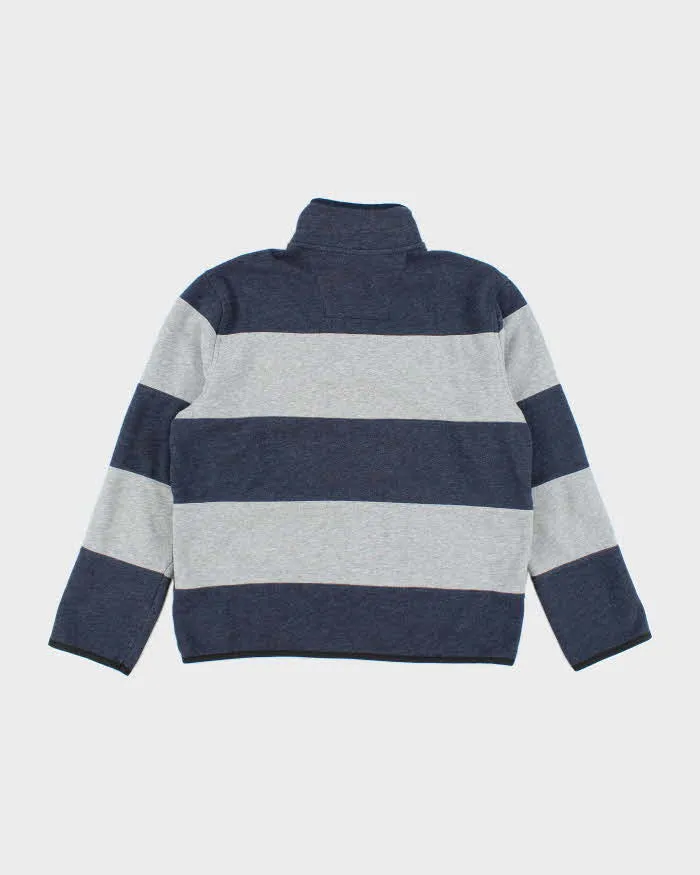 Vintage 00s Nautica Quart-Zip Sweatshirt - M sold by Rokit product image thumbnail 2