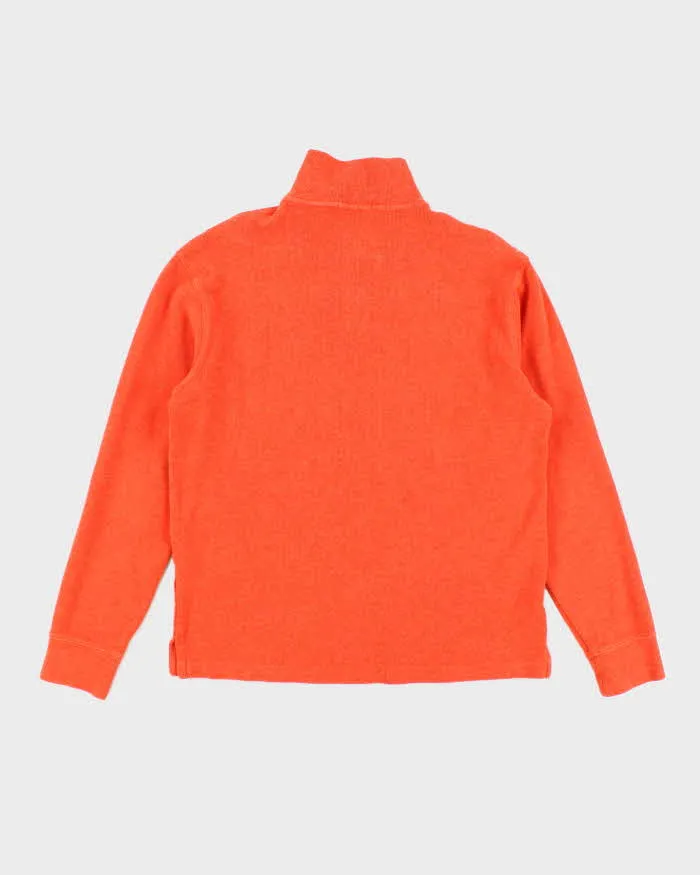 Vintage 2000's Ralph Lauren Small Horse Quarter Zip Sweatshirt - S sold by Rokit product image thumbnail 2