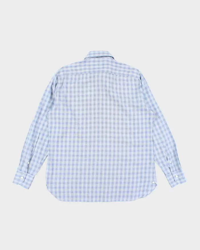 Vintage Ermenegildo Zegna Checked Long Sleeve Shirt - L sold by Rokit product image thumbnail 2