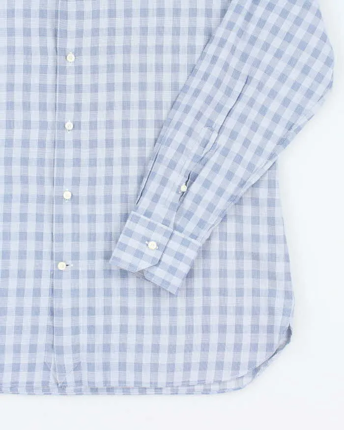 Vintage Ermenegildo Zegna Checked Long Sleeve Shirt - L sold by Rokit product image thumbnail 4