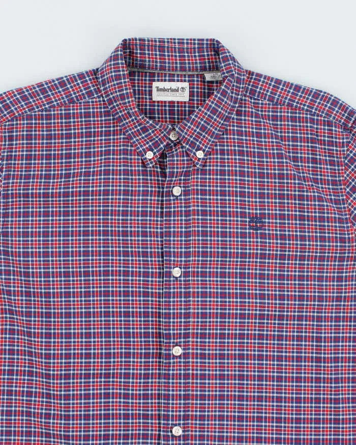 Vintage 2000's Timberland Checked Oversized Shirt - L sold by Rokit product image thumbnail 3