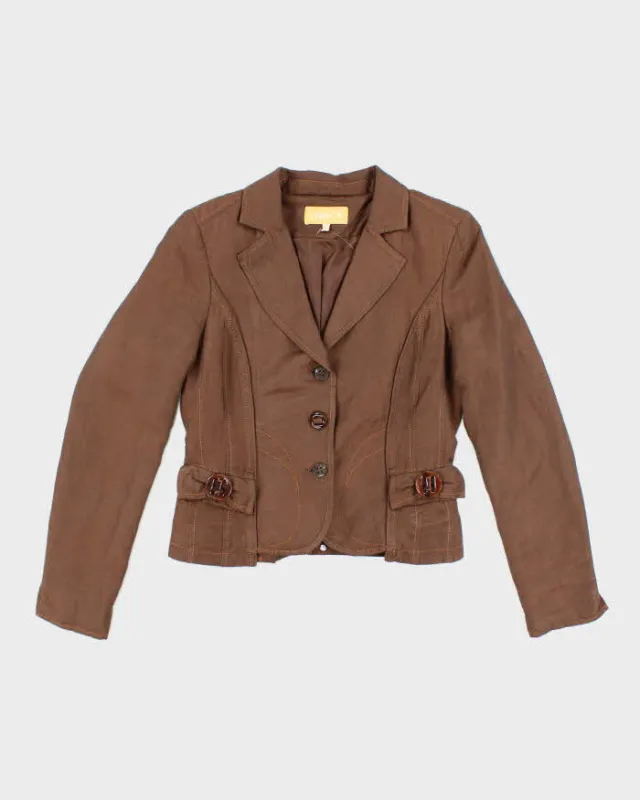 Vintage 90s 00s Crisca Lace-Up Jacket -  M sold by Rokit