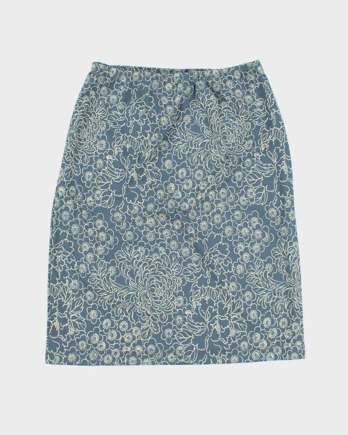 Vintage 90s BCBG Faux Wrap Floral Skirt - S sold by Rokit product image thumbnail 2