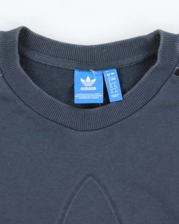 Vintage Women's Adidas Embossed Logo Sweatshirt - L sold by Rokit product image thumbnail 5