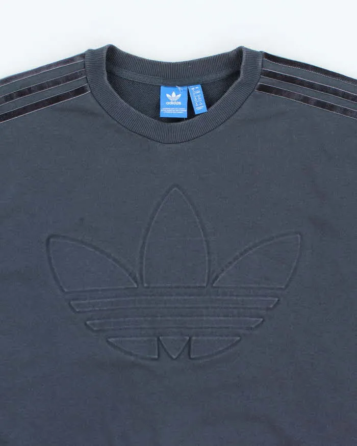Vintage Women's Adidas Embossed Logo Sweatshirt - L sold by Rokit product image thumbnail 3