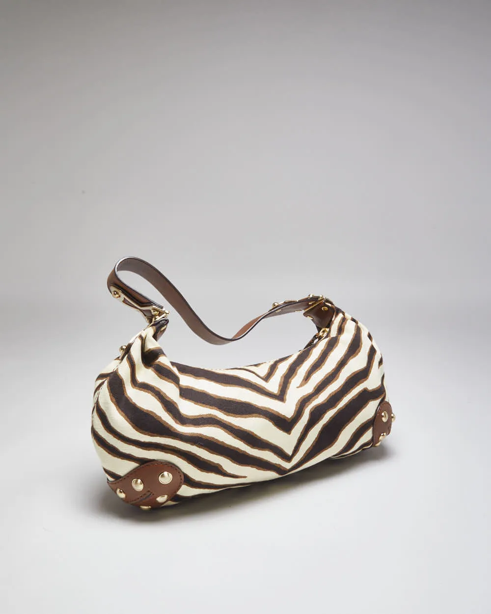 Vintage Y2k 00s Michael Kors Zebra Handbag sold by Rokit product image thumbnail 2