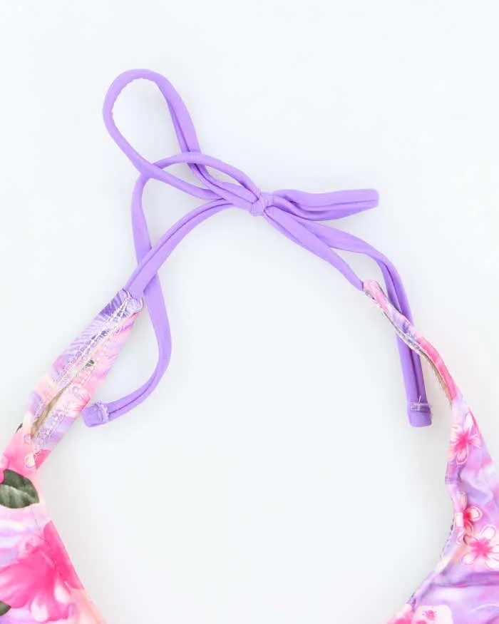 Vintage 90s St Tropez Floral Bikini Top - M sold by Rokit product image thumbnail 5