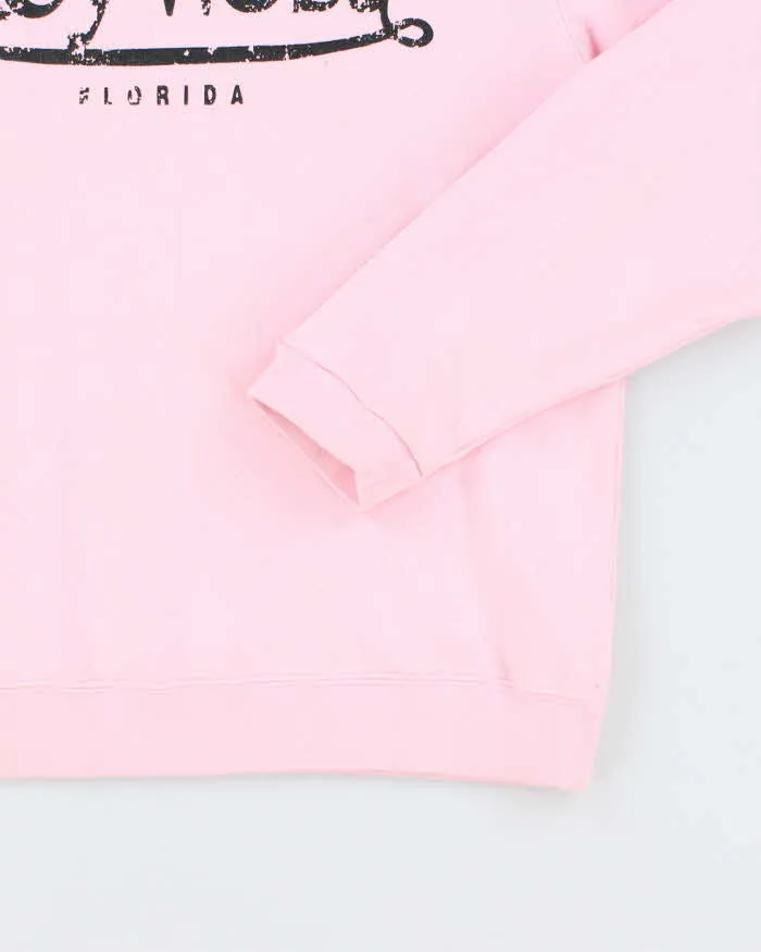 Vintage Y2k 00s Harley Davidson Key West Pink Sweatshirt - L sold by Rokit product image thumbnail 4