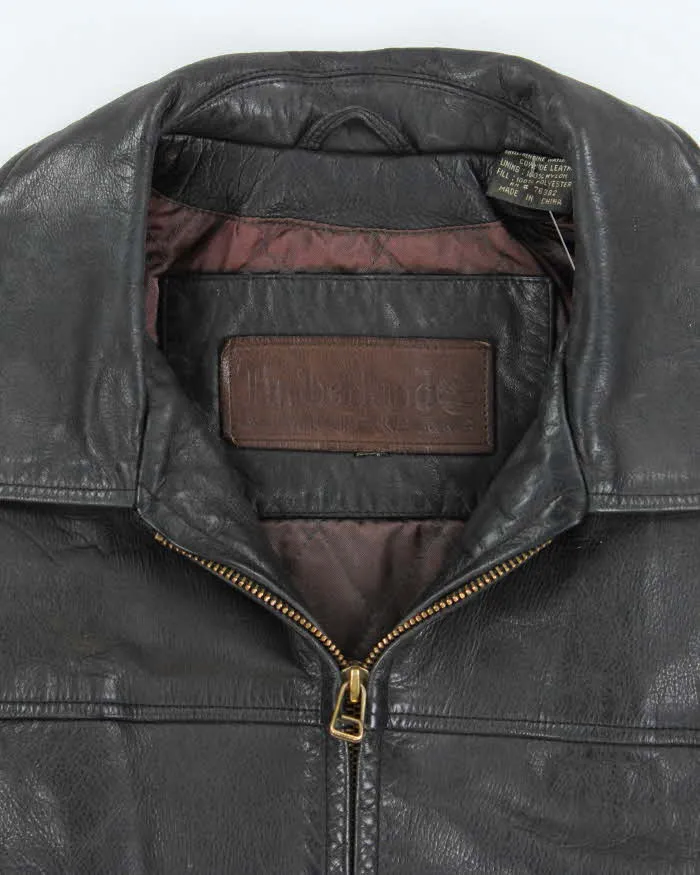 Vintage Timberland Leather Jacket - XXL sold by Rokit product image thumbnail 5