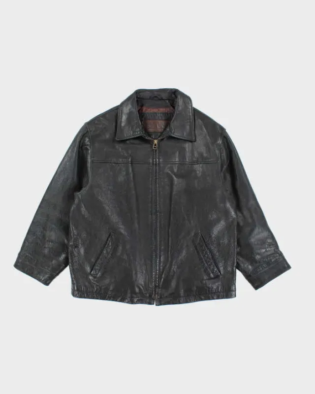Vintage Timberland Leather Jacket - XXL sold by Rokit