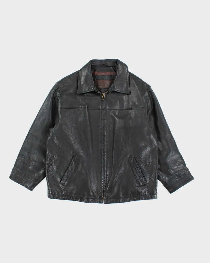 Vintage Timberland Leather Jacket - XXL sold by Rokit