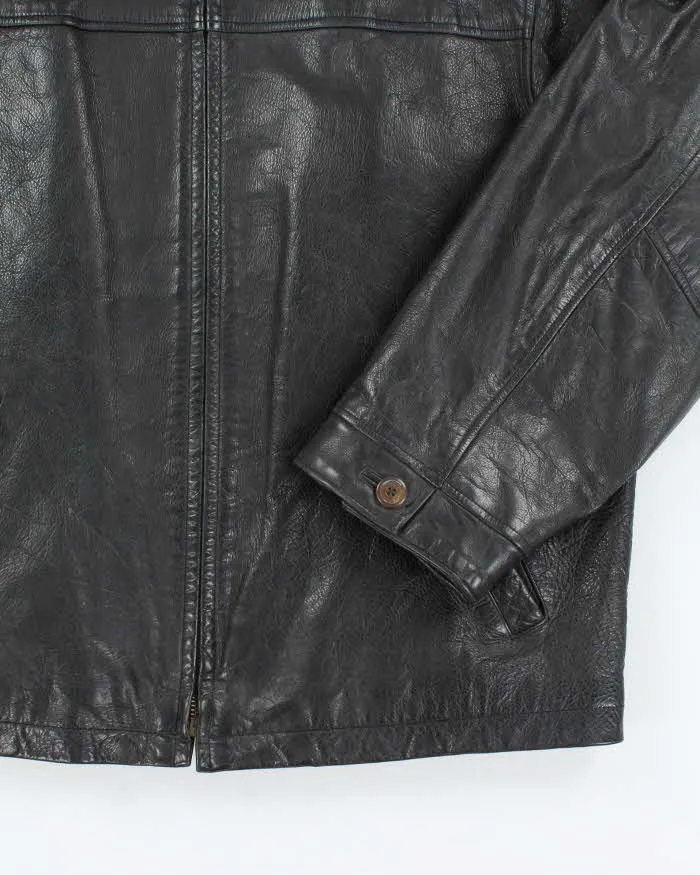 Vintage Timberland Leather Jacket - XXL sold by Rokit product image thumbnail 4