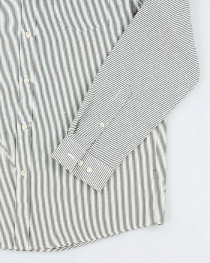 Vintage 2000's Eddie Bauer Striped Button Up Shirt - L sold by Rokit product image thumbnail 4