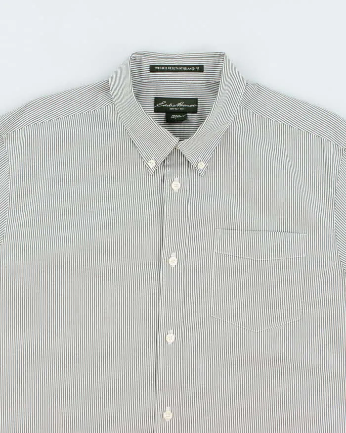 Vintage 2000's Eddie Bauer Striped Button Up Shirt - L sold by Rokit product image thumbnail 3
