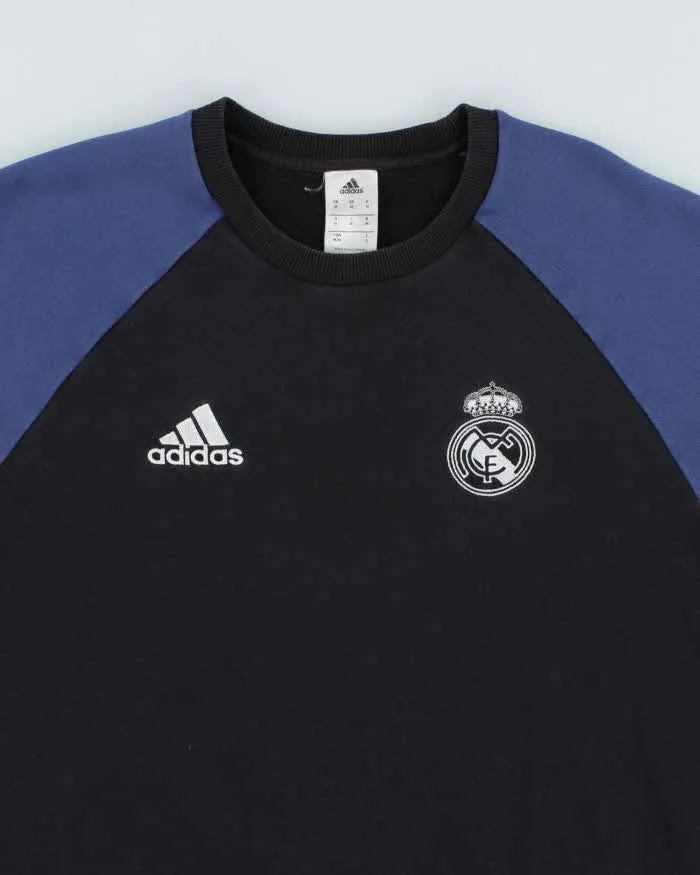 Vintage Adidas Real Madrid Embroidered Logo Sweatshirt - M sold by Rokit product image thumbnail 3