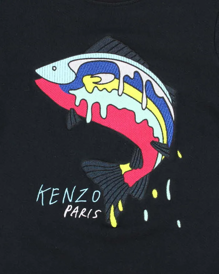 Vintage 2000's Kenzo Embroidered Logo Sweatshirt - M sold by Rokit product image thumbnail 3