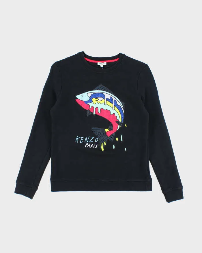 Vintage 2000's Kenzo Embroidered Logo Sweatshirt - M sold by Rokit