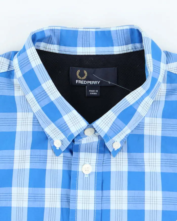 Vintage Fred Perry Checked Long Sleeve Shirt - L sold by Rokit product image thumbnail 5