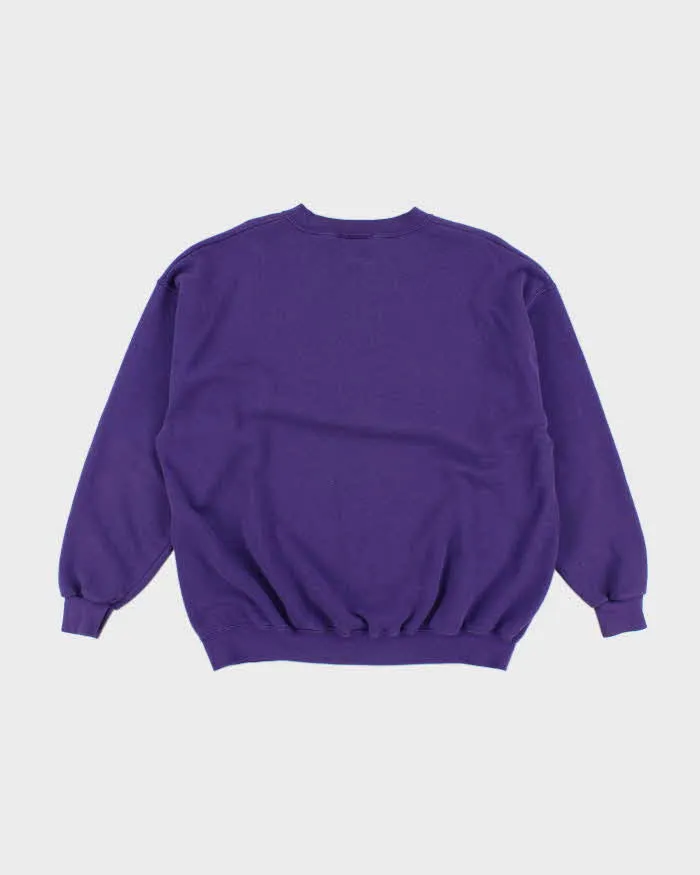 Vintage 90's Disney Store Pooh & Tigger Graphic Sweatshirt - XL sold by Rokit product image thumbnail 2