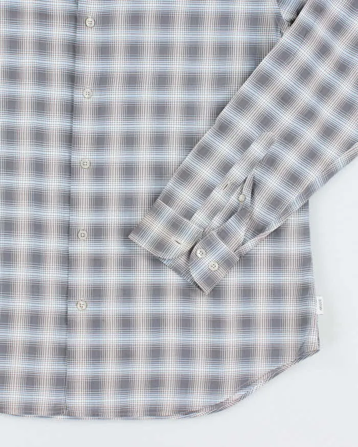 Vintage 2000's Armani Plaid Button Up Shirt - XL sold by Rokit product image thumbnail 4