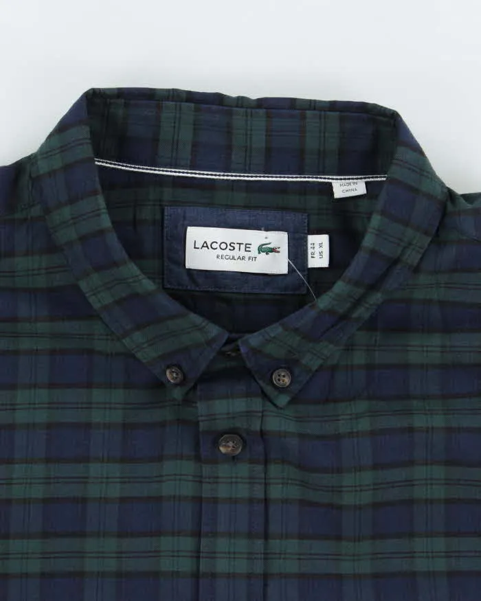Vintage 2000's Lacoste Check Button Up Shirt - XL sold by Rokit product image thumbnail 5