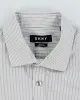 Vintage 00s DKNY Striped Long Sleeve Shirt - L sold by Rokit
