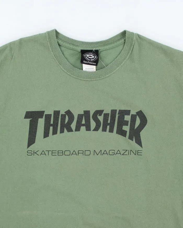Vintage Thrasher Spell Out Graphic T-Shirt - L sold by Rokit product image thumbnail 3