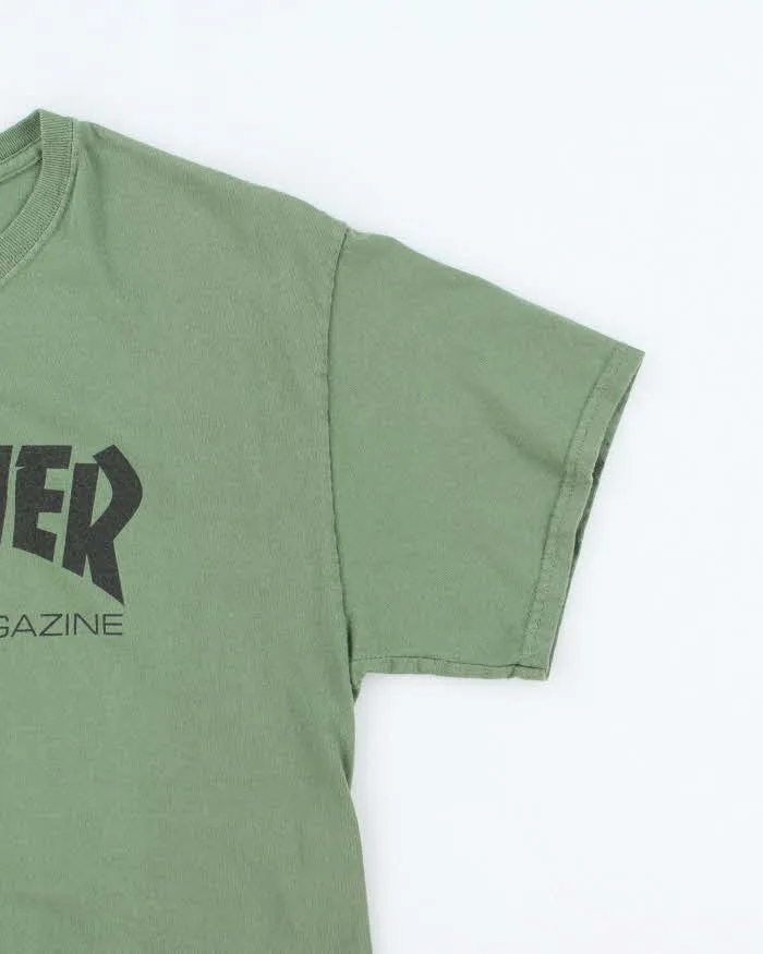 Vintage Thrasher Spell Out Graphic T-Shirt - L sold by Rokit product image thumbnail 4