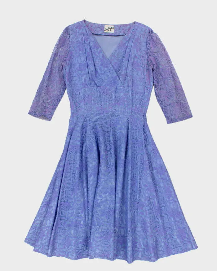 Vintage 50s Ann Kauffman Lace Dress - L sold by Rokit