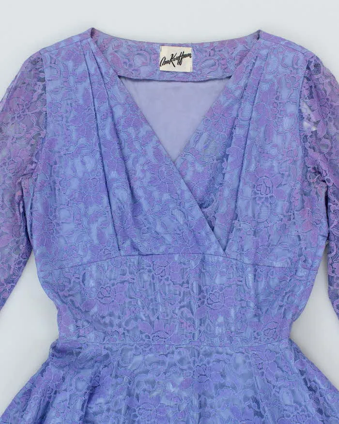 Vintage 50s Ann Kauffman Lace Dress - L sold by Rokit product image thumbnail 3