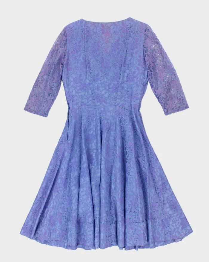 Vintage 50s Ann Kauffman Lace Dress - L sold by Rokit product image thumbnail 2