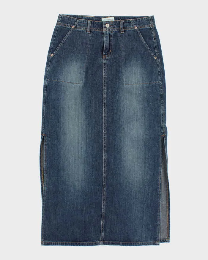 Vintage Y2k 00s Jacob Denim Maxi Skirt - S sold by Rokit
