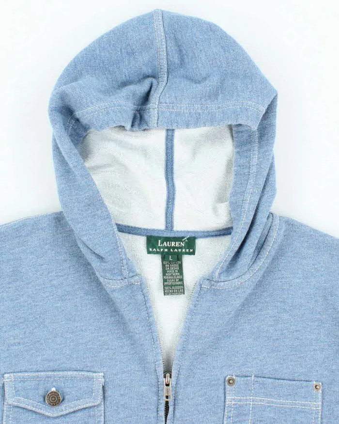 Vintage Ralph Lauren Zip-Up Hoodie - L sold by Rokit product image thumbnail 5