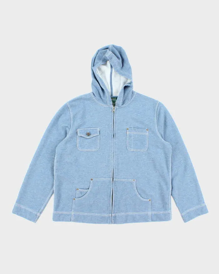 Vintage Ralph Lauren Zip-Up Hoodie - L sold by Rokit