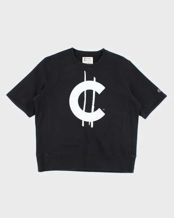 Vintage Champion x Wood Wood Short Sleeve Sweatshirt - XL sold by Rokit